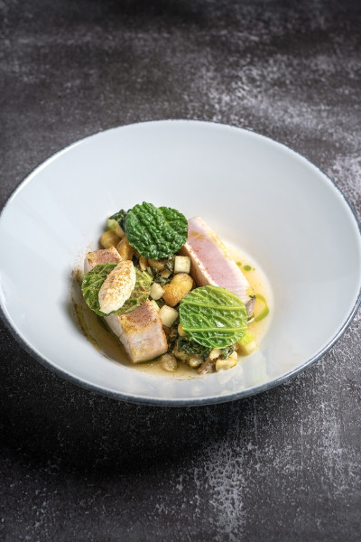 Noc v Ginger Suite s degustačním menu a vínem od Ondřeje Slaniny